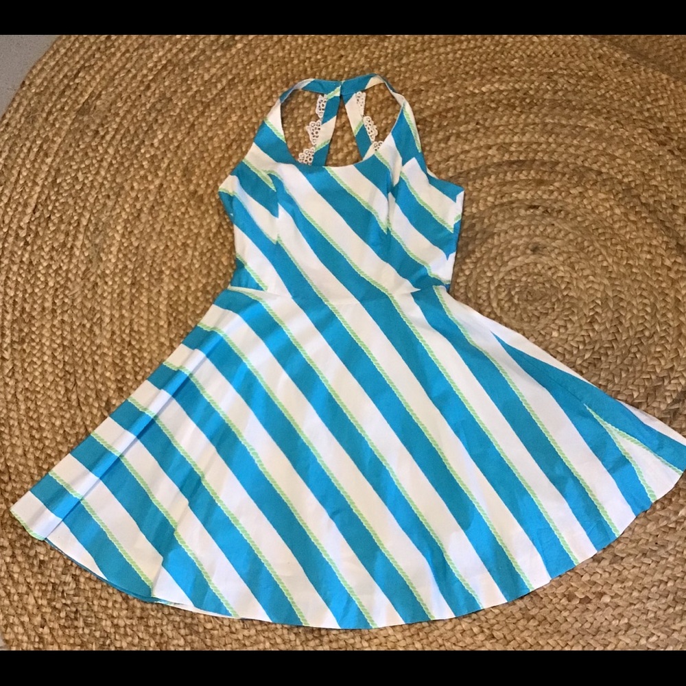 BOGO Lilly Pulitzer Striped Halter Sundress